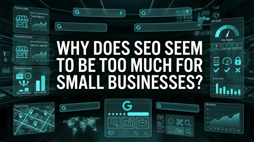 Why does SEO seem to be too much for small businesses?
