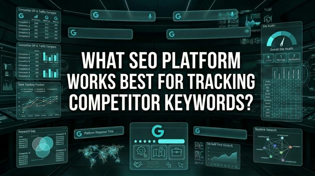 What SEO platform Works Best For Tracking Competitor Keywords? 
