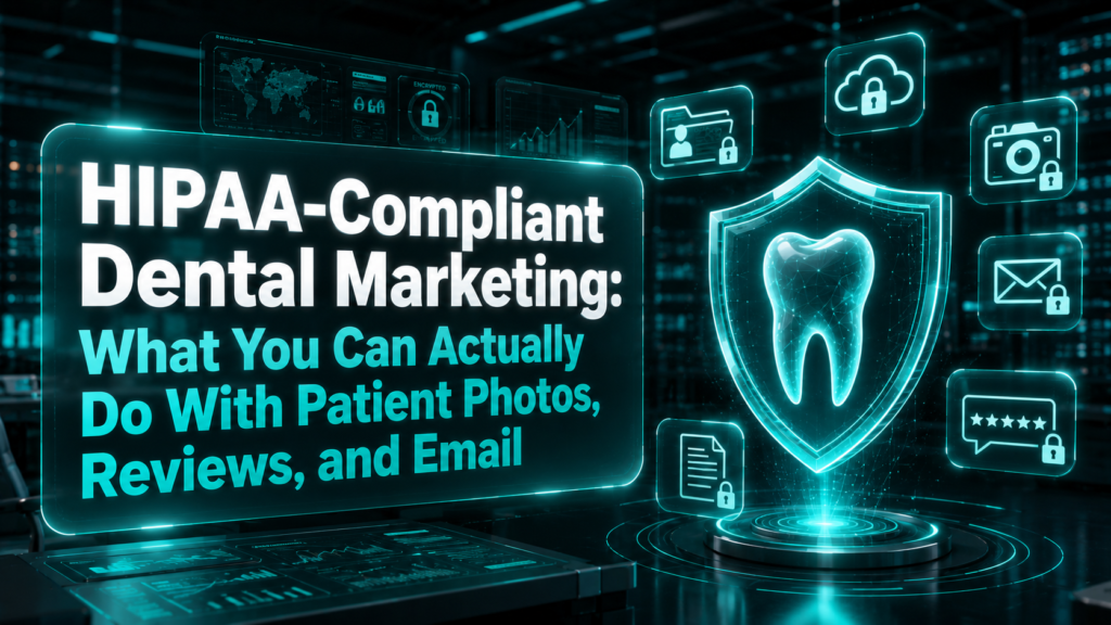 HIPAA-Compliant Dental Marketing: What You Can Actually Do With Patient Photos, Reviews, and Email