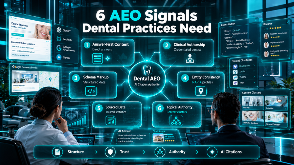 The 6 AEO Signals Dental Practices Need to Optimize