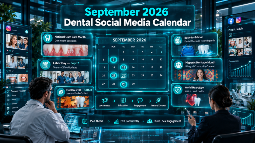 September 2026 Key Dates Every Dental Practice Should Know